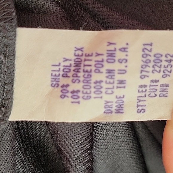 HARLOW BLACK MAXI DRESS/ SIZE 12. - Picture 7 of 10